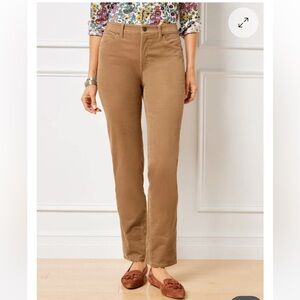 EUC Talbots Heritage Almond Buff Corduroy Pants Size 12P